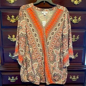 NWT Westport 3/4 length sleeve top.